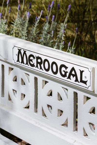 Front gate at Meroogal