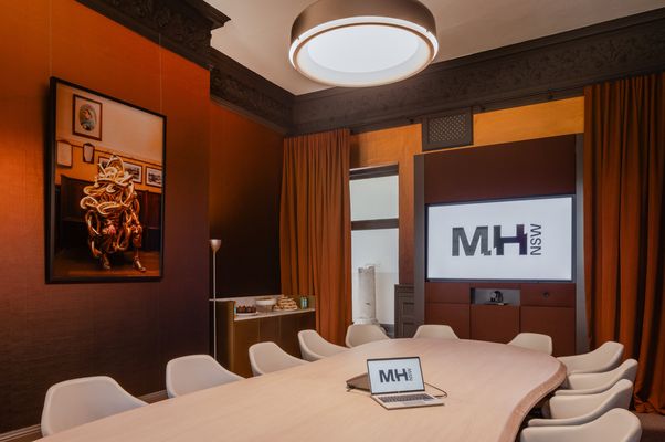 The Boardroom meeting set up