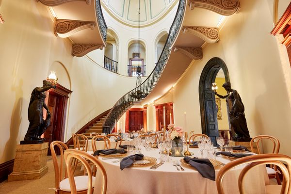 Oval Banquet in the Saloon at the Elizabeth Bay House